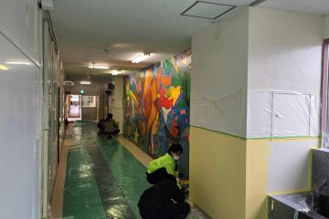 🎨 6年生がつくる「ありがとう」の色──卒業前の特別な塗装プロジェクト/取手市 戸頭小学校